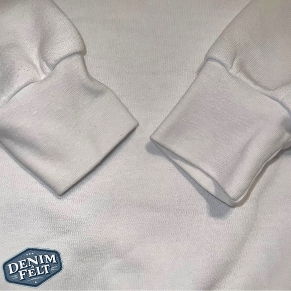 Aviator Nation Unisex White LOGO SWEATSHIRT/PULLOVER | PRELOVED!!💙🌈💙 - Picture 13 of 16